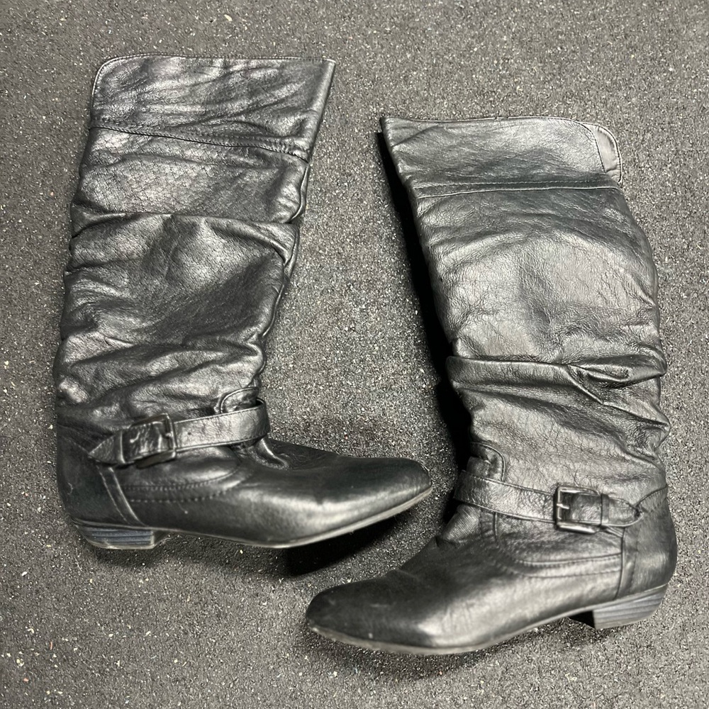 Steve Madden Black Boots
